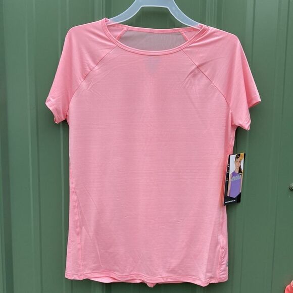 Girls Active Sports Athletic Lightweight T-Shirts & Bike Shorts Outfits Size L - Picture 2 of 13